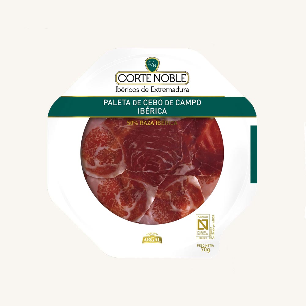 CHORIZO CEBO CAMPO 50% RAZA IBERICA ARGAL 70G