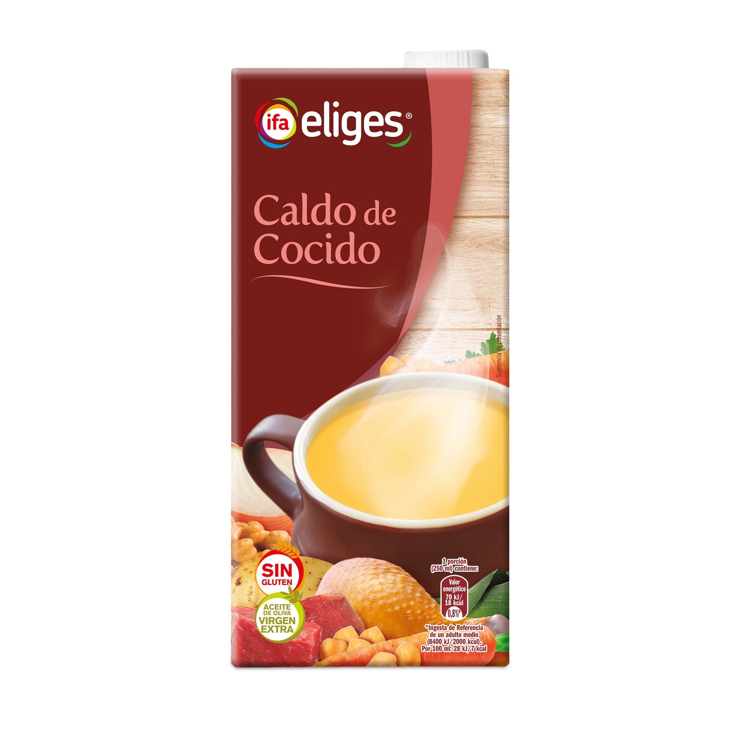 CALDO DE COCIDO IFA ELIGES BRIK 1 L