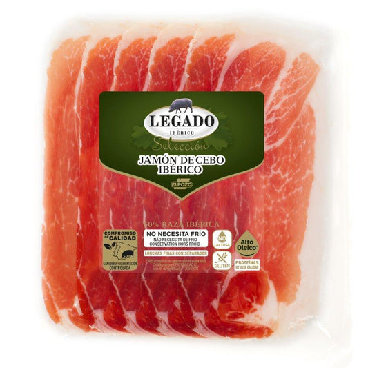 JAMON CEBO 50% RAZA IBERICA LEGADO 60 G