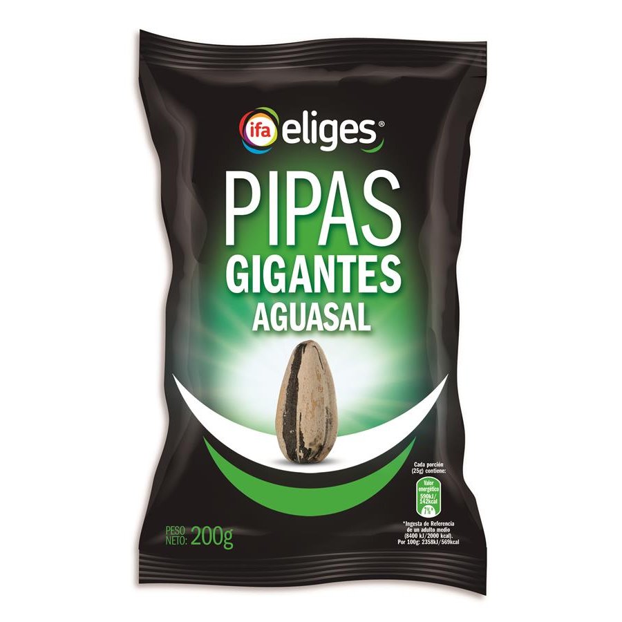 PIPAS CASCARA GIGANTES CS IFA ELIGES 200GR